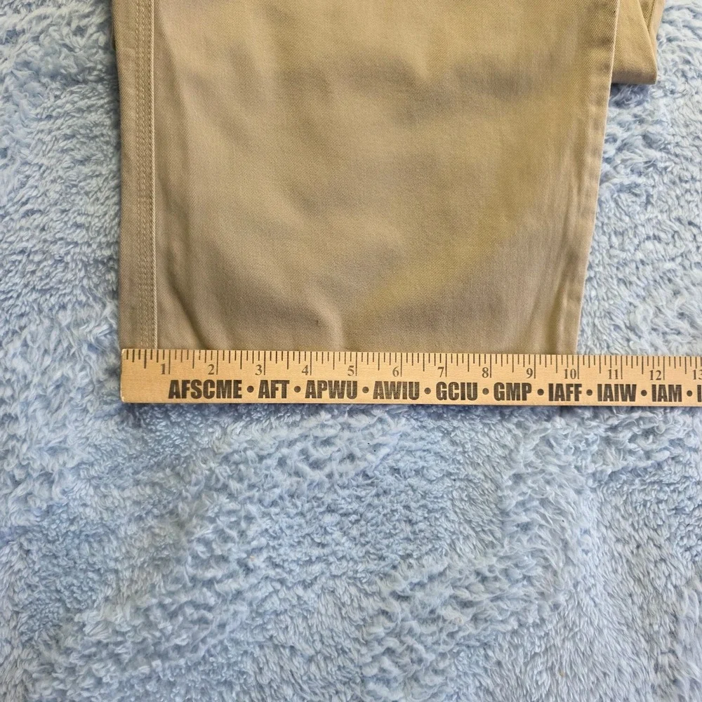 Vintage y2k Levi's Silver Tab Khakis Men's 34x30 Tan Baggy Carpenter Cargo Pants